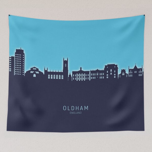 Item preview, Oldham England Skyline designed and sold by ArtPrints.