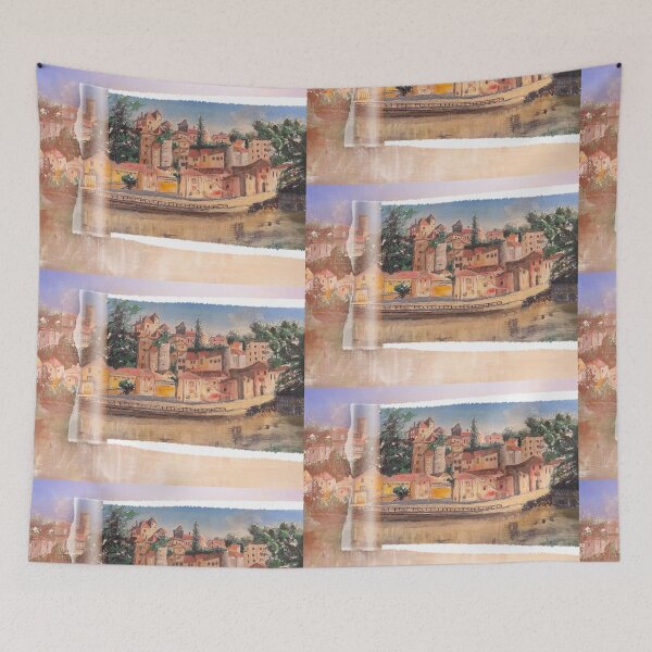 Item preview, Puy l’Eveque torn art designed and sold by CatherineAlvin.