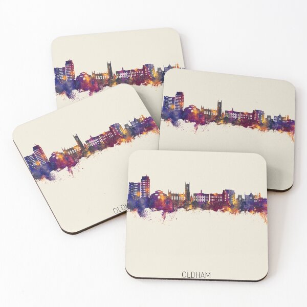 Item preview, Oldham England Skyline designed and sold by ArtPrints.