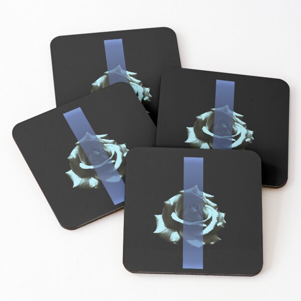 Item preview, Blue rose simple design digital art  designed and sold by ArtlenkaLenica.