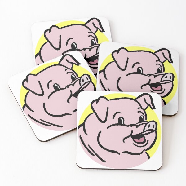 Item preview, Happy Pig designed and sold by Mooostickers.