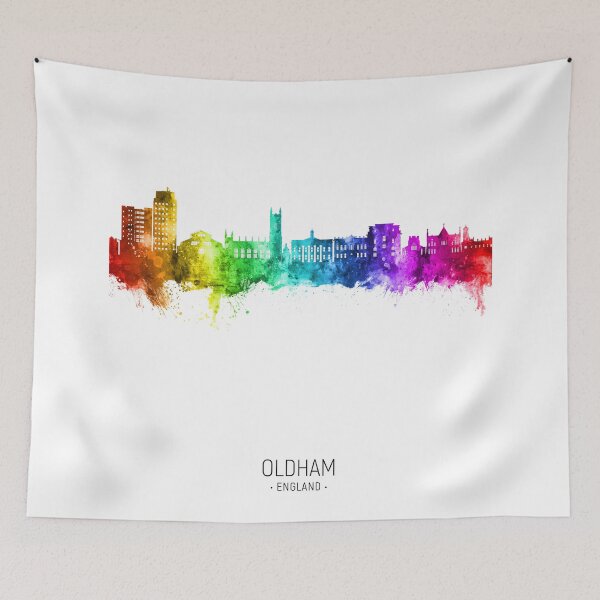 Item preview, Oldham England Skyline designed and sold by ArtPrints.