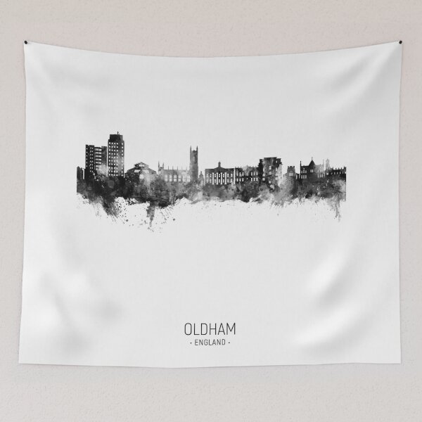 Item preview, Oldham England Skyline designed and sold by ArtPrints.