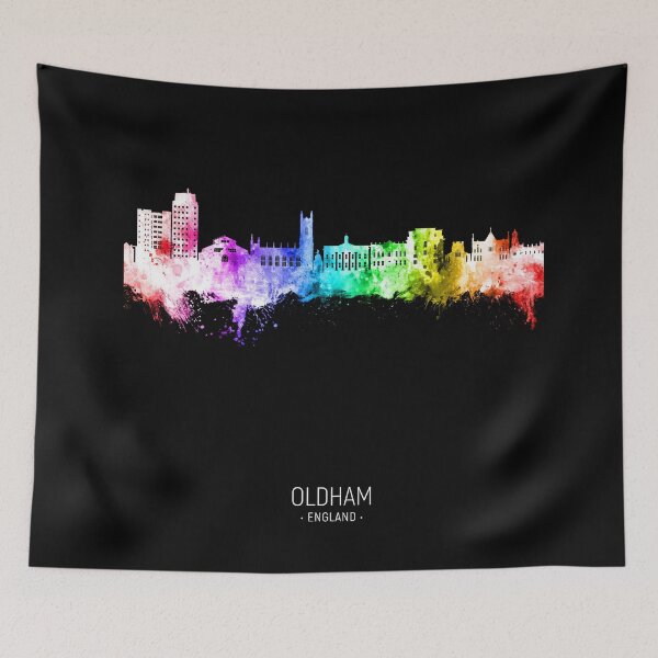 Item preview, Oldham England Skyline designed and sold by ArtPrints.