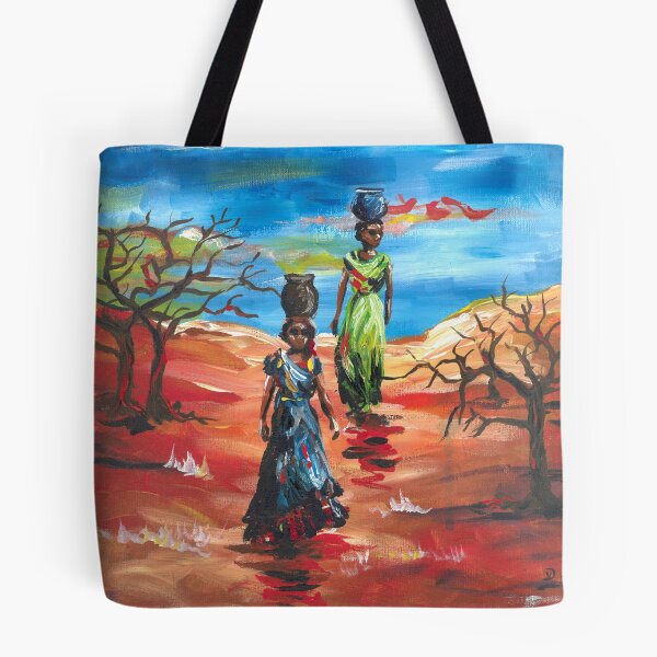 Item preview, Carrying water designed and sold by Art by Veya.