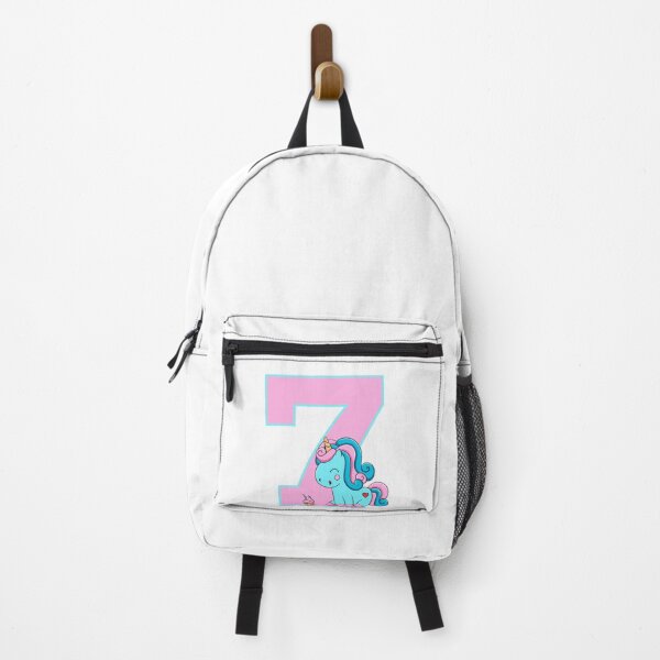 Item preview, Number Seven with a Candyfloss Unicorn designed and sold by MammaPanda.