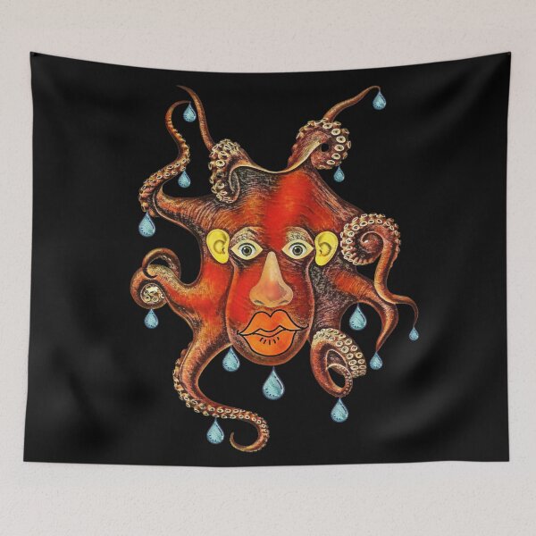 Item preview, Wet Willy Pastel Octopus designed and sold by Billgreen54.
