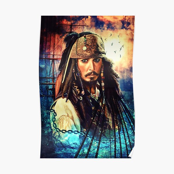 He's A Pirate Poster
