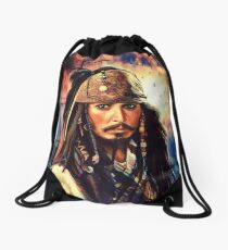 He's A Pirate Drawstring Bag