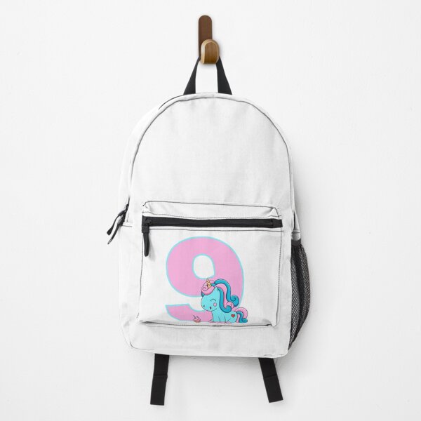 Item preview, Number nine with a Candyfloss Unicorn designed and sold by MammaPanda.