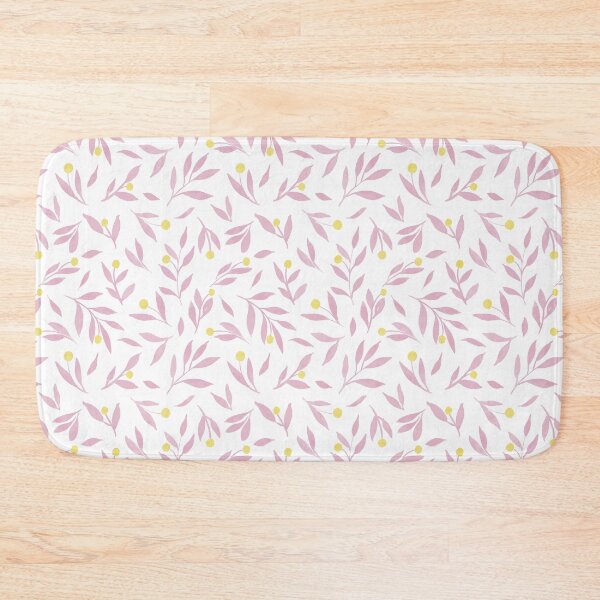 Item preview, Watercolor Botanical Pattern - Lavender and Yellow designed and sold by Artsychoke.