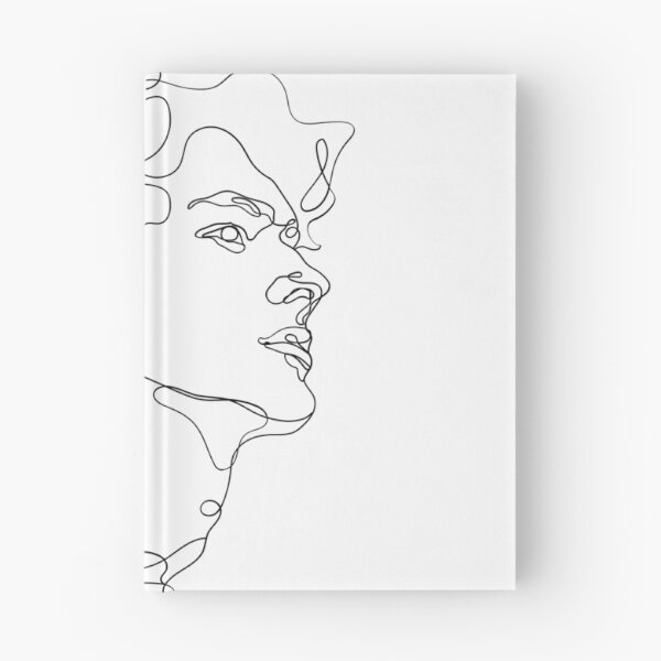 Item preview, man face minimalist drawing designed and sold by JAG2B.