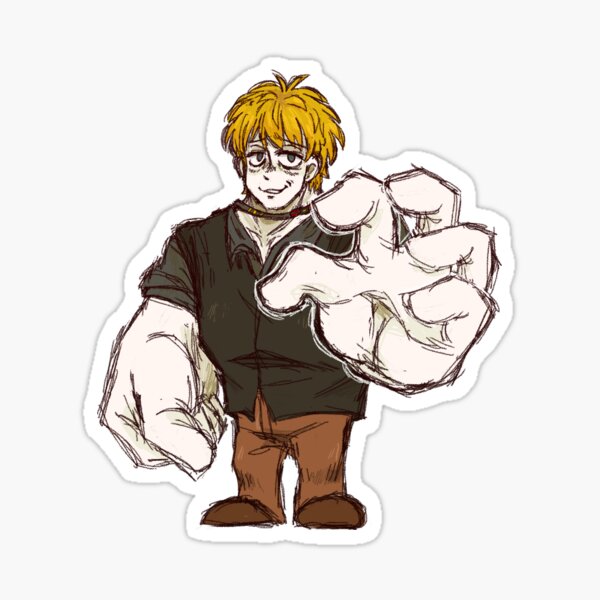 Item preview, Keiji From Your Turn to Die With REALLY BIG HANDS designed and sold by goodsosigs.