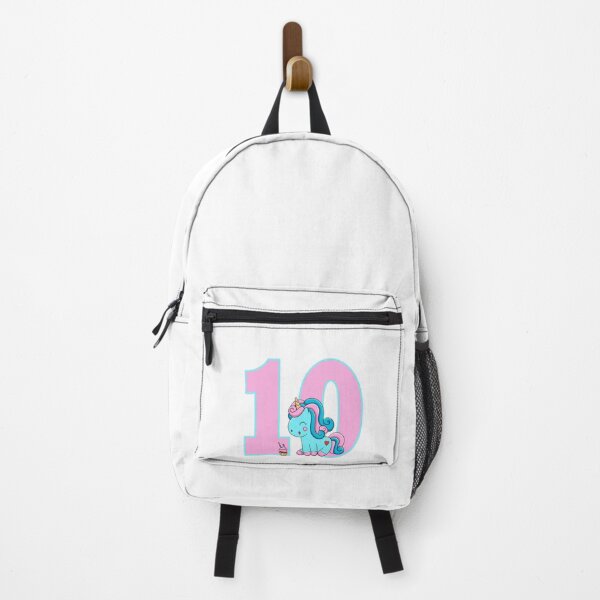 Item preview, Number ten with a Candyfloss Unicorn designed and sold by MammaPanda.