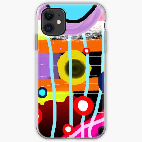 The most desigual ugly abstract art in the world iPhone Soft Case
