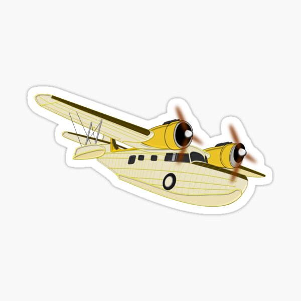 Grumman Goose the Flying Yacht Sticker