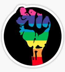 pride fist Sticker