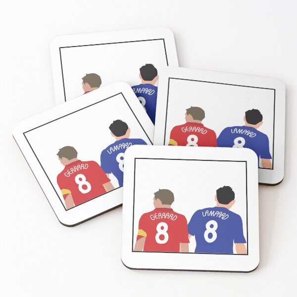 Aperçu de l'œuvre Lampard Gerrard Angleterre Iconic Duo créée et vendue par Jackshun.