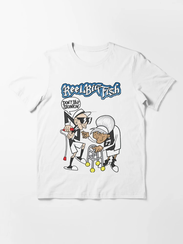 REEL BIG FISH CONCERT T SHIRT Tour Green Heart Love Kiss SKA Punk