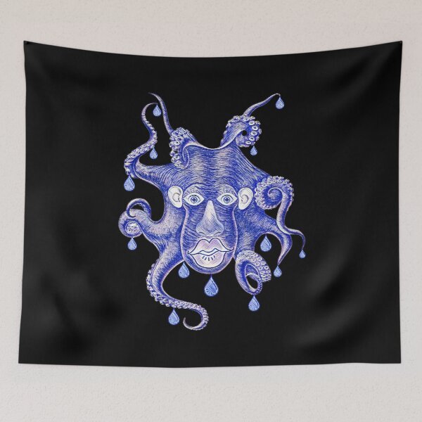Item preview, Wet Willy Pen Art Octopus designed and sold by Billgreen54.