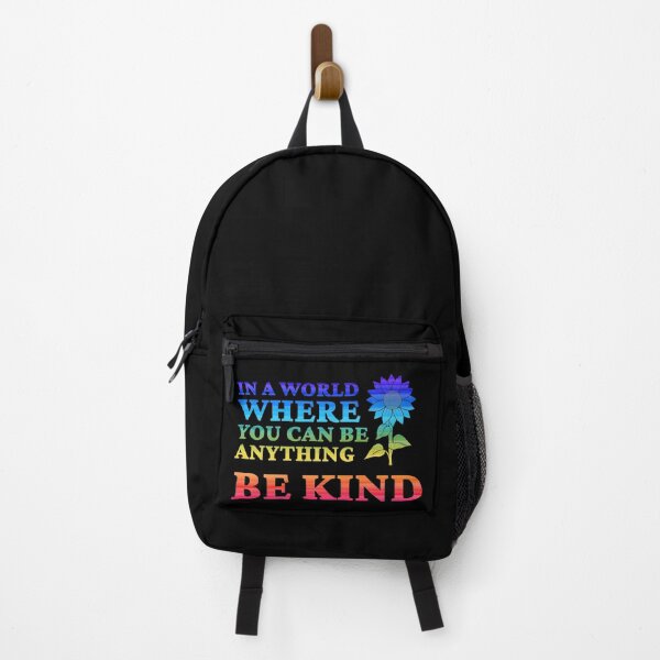 Item preview, In A World Where You Can Be Anything Be Kind Flower Kindness Kind Encouragement Motivational Inspirational Moti designed and sold by shirti.