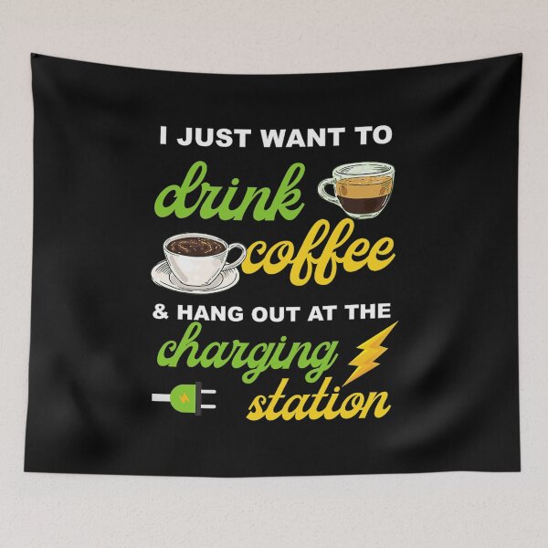 Item preview, Drink Coffee Charging Station designed and sold by apathdigo.