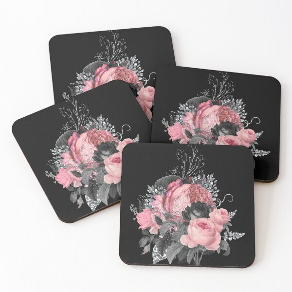 Item preview, Copy of Pink and black roses 5 designed and sold by HumanwreckageRB.