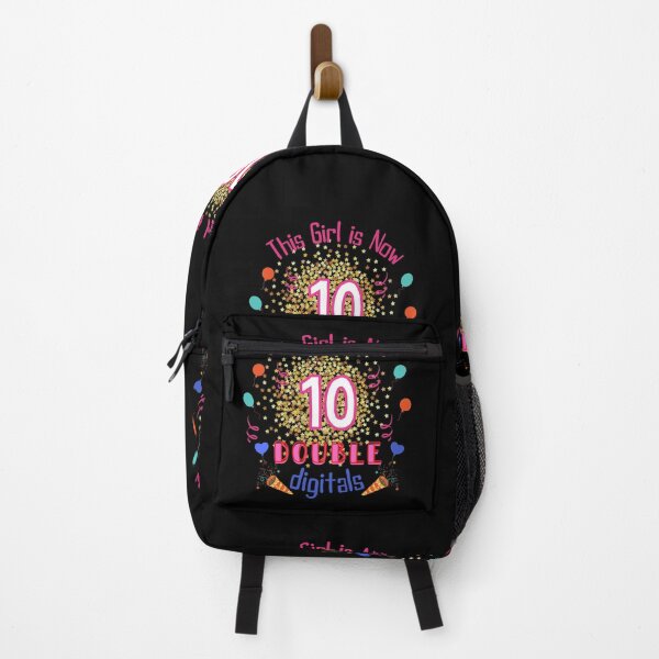 Item preview, This Girl Is Now 10 Double Digits 10th Birthday Gifts Shirt designed and sold by Chic Threads Shop.