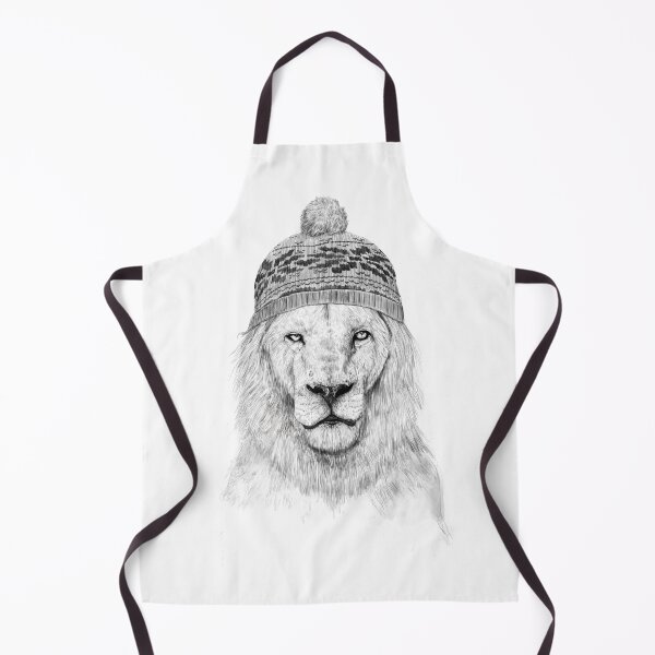 Item preview, Winter lion (bw) designed and sold by soltib.