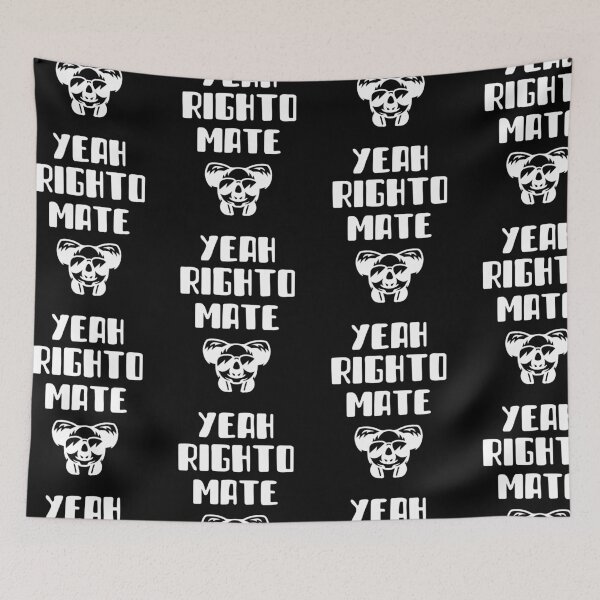 Item preview, Aussie Saying Yeah Righto Mate with a Koala designed and sold by kindtoearth.