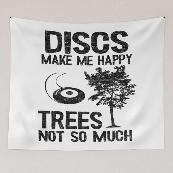 Item preview, Discs Make Me Happy Disc Golf Quote Funny Gift designed and sold by Stronzi.