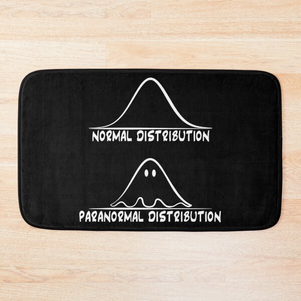 Item preview, Normal & Paranormal Distribution, statistics joke designed and sold by TalesOfScience.