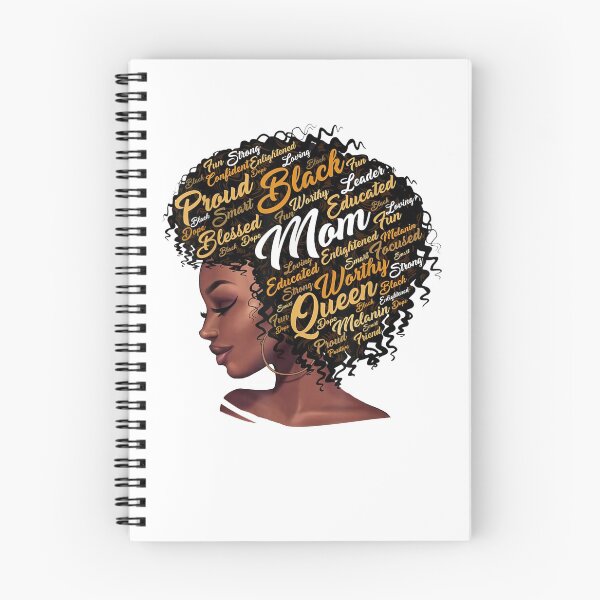 Item preview, Happy Mother’s Day Black Mom Queen Afro African Woman designed and sold by familyarts.