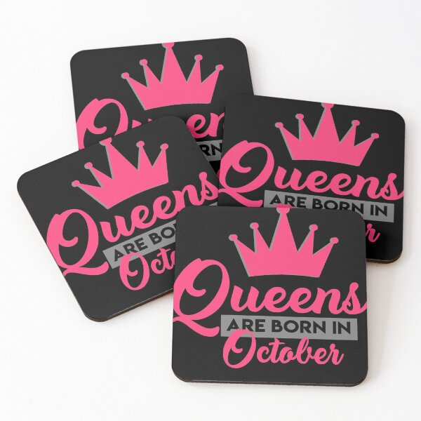 Item preview, Queens are born in October designed and sold by DynastyArt.