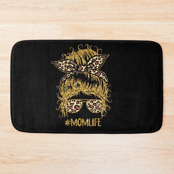 Artikelvorschau, Mom Life Gold Leopard braun gelb schwarz entworfen und verkauft von ShutterKapan.