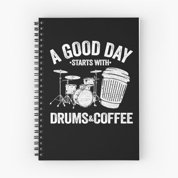 Item preview, A Good Day Starts With Drums & Coffee Drummer Gift Funny designed and sold by Stronzi.