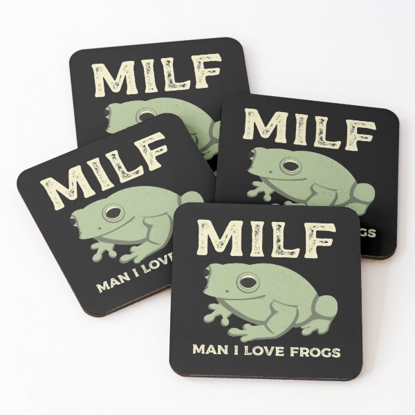 Item preview, Man I Love Frogs MILF Funny Frog designed and sold by Funful.