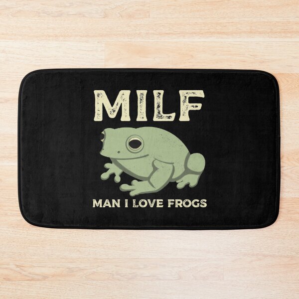 Item preview, Man I Love Frogs MILF Funny Frog designed and sold by Funful.