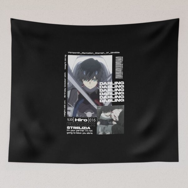 Artikelvorschau, Hiro Darling im Franxx Aesthetic Anime Design Essential entworfen und verkauft von andrewi247.
