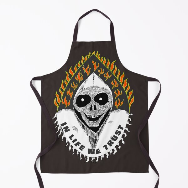 Item preview, Grim Reaper IN LIFE WE TRUST colored version designed and sold by NubesDesignCH.