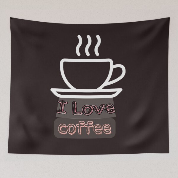 Item preview, I love coffee session designed and sold by Shamikh1w3.