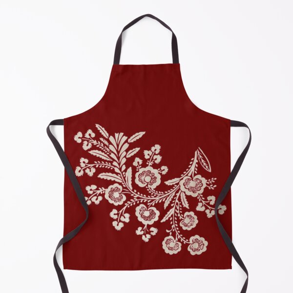 Item preview, Flower lace on dark red designed and sold by Ninaeva.