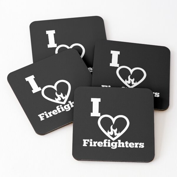 Item preview, I love firefighters designed and sold by Fortified.