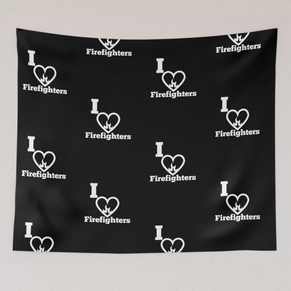 Item preview, I love firefighters designed and sold by Fortified.
