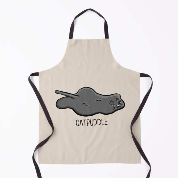 Item preview, CATPUDDLE Funny cat as a puddle Digital Illustration designed and sold by AlmightyClaire.