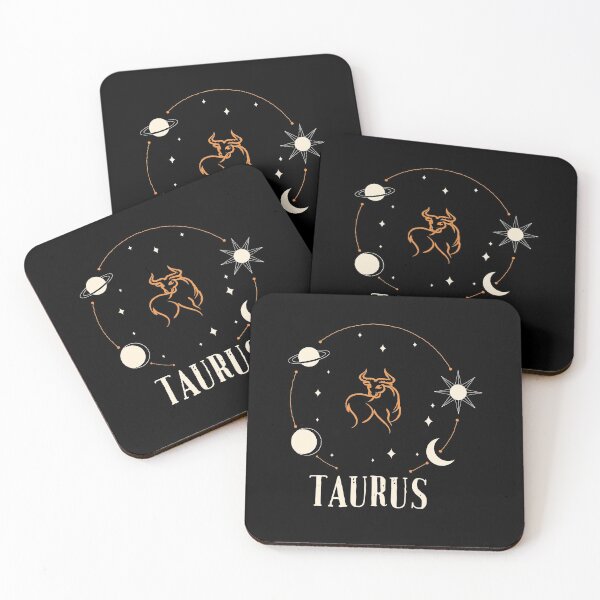 Item preview, Taurus Zodiac sign, Galaxy Celestial Stars And Moons  designed and sold by AstroShop1.