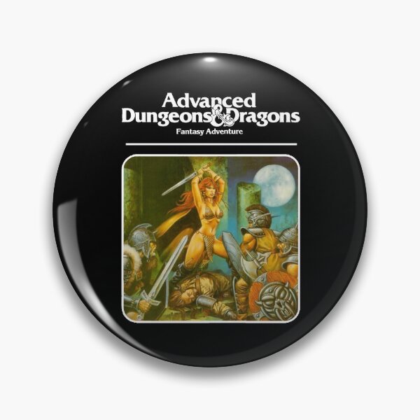 Item preview, Advanced Dungeons and Dragons Red Sonja designed and sold by DorksnDinguses.