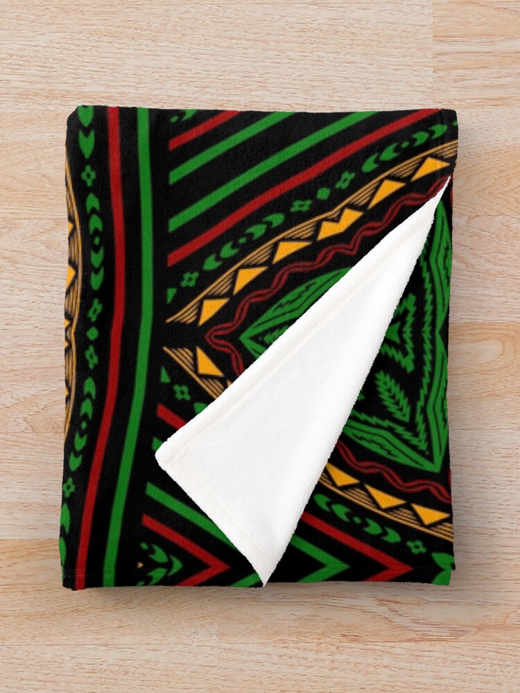 "Colourful Pattern African Style" Throw Blanket by mar73 Redbubble