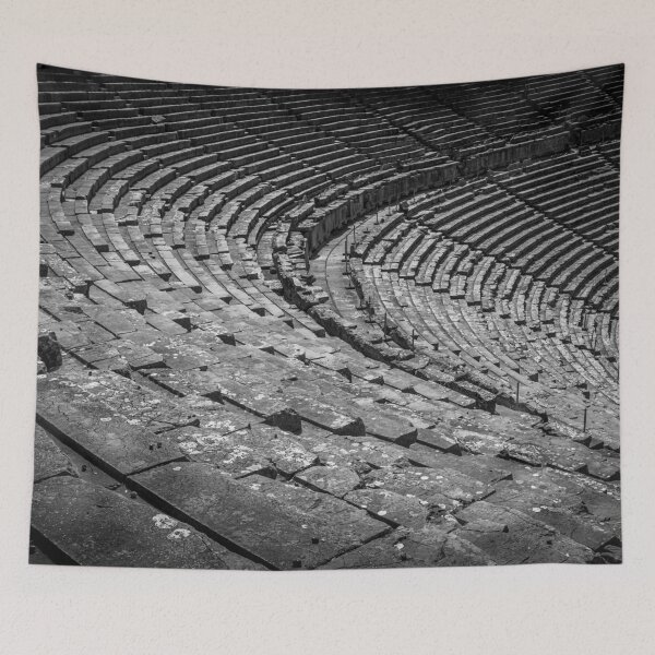 Item preview, Ancient Theater of Epidaurus in Black and White designed and sold by JarbasVisuals.