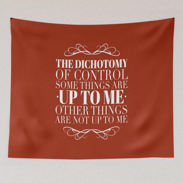 Item preview, The Dichotomy of Control, Some things are up to me, other things are not up to me. designed and sold by LiveToLearn.
